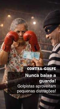 Não caia em golpes: 03- Nunca baixe a guarda!