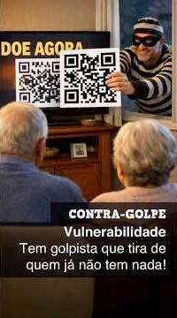 Golpes se aproveitando da solidariedade e da fragilidade das pessoas #segurançadigital