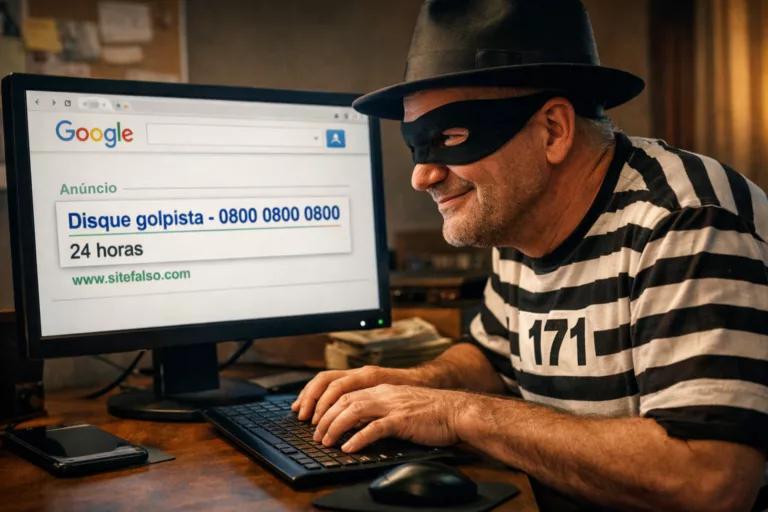 Golpe do Link Patrocinado do Google